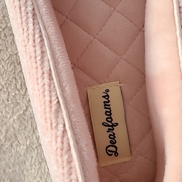 Dearfoams Women's  Memory Foam Indoor Rebecca Closed Back House Ballet Slipper - Picture 4 of 4